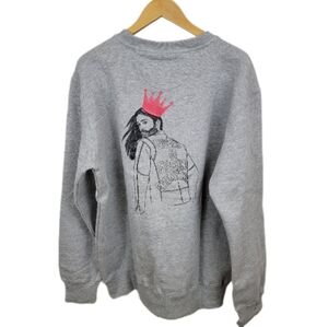 🆕️Queer Eye Fleece Lined Graphic Queen Crewneck Sweatshirt